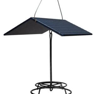 JCS Wildlife Large Poly Weather Cover and Wildlife Cylinder Feeder Bundle