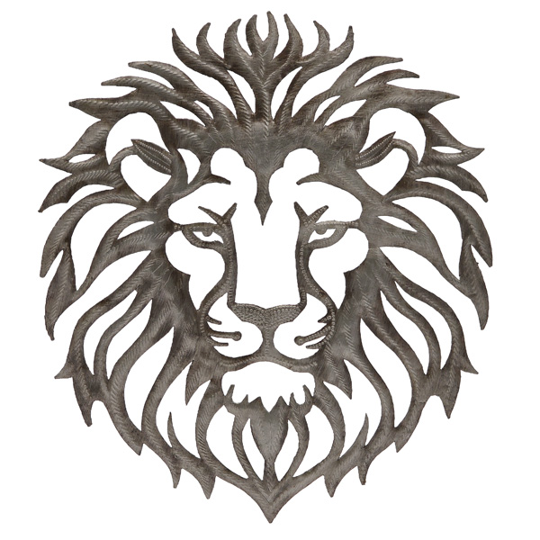Lionwork Recycled Steel Drum Wall Art