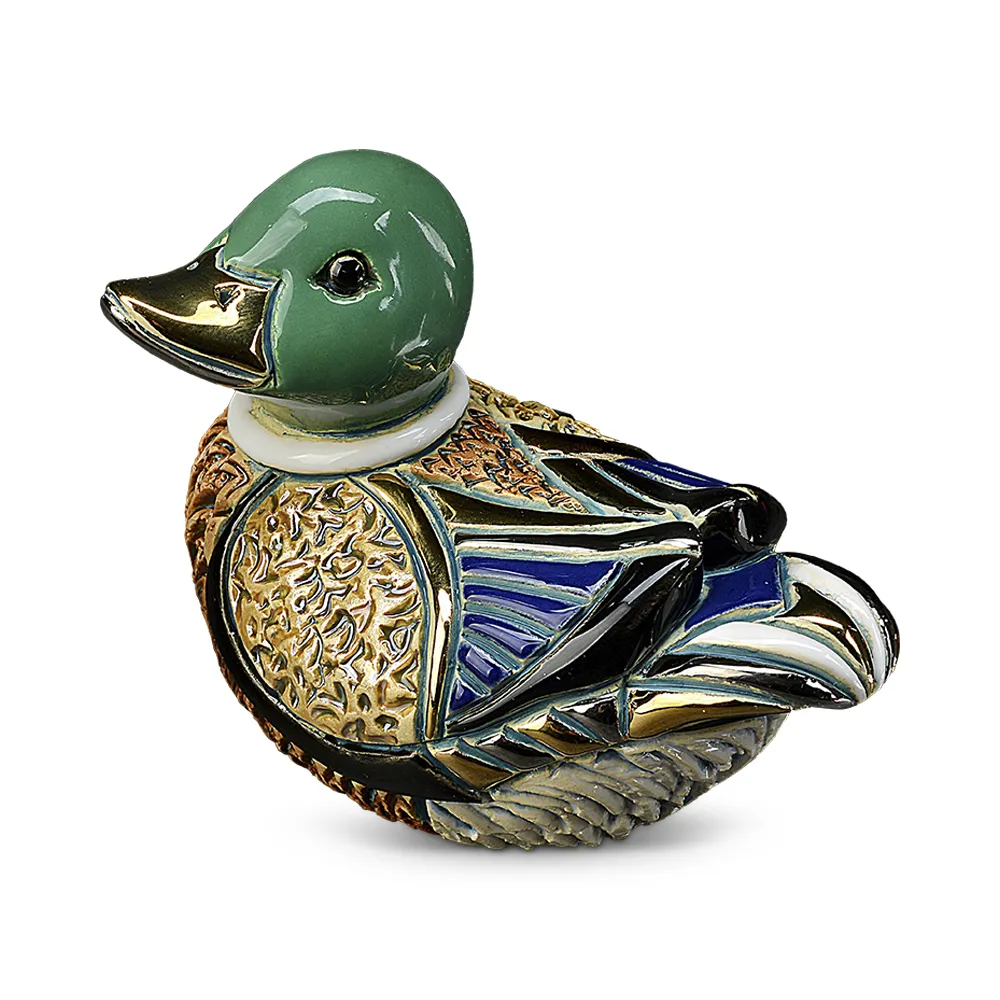 Mallard Duck Figurine by De Rosa