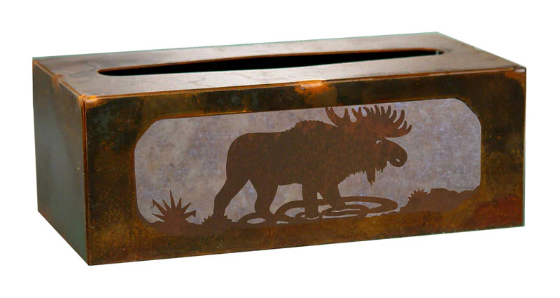 Moose Rectangle Tissue Box Cover