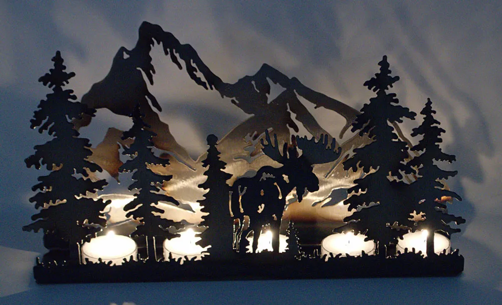 Moose T Light Candle Holder