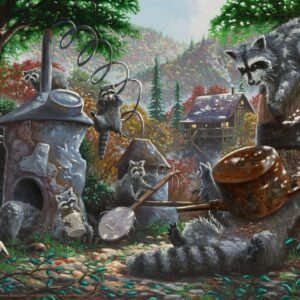 Mountain Mischief – 11″ x 14″ Art Print