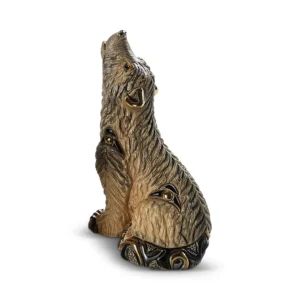 Mountain Wolf Figurine by De Rosa