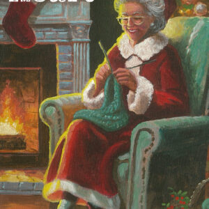 Mrs. Claus - 12" x 18" Wood Sign