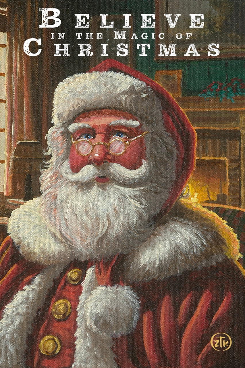 Old St. Nick - Wood Sign