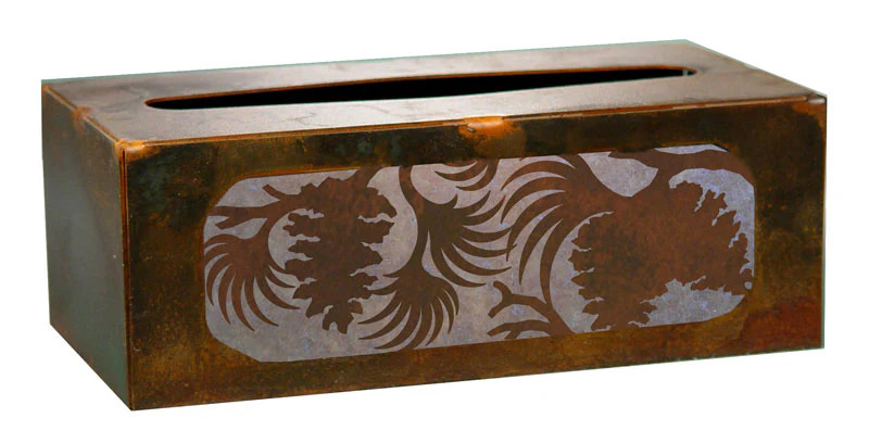 Pine Cone Rectangle Tissue Box Cover