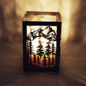 Pine Tree Candle Holder