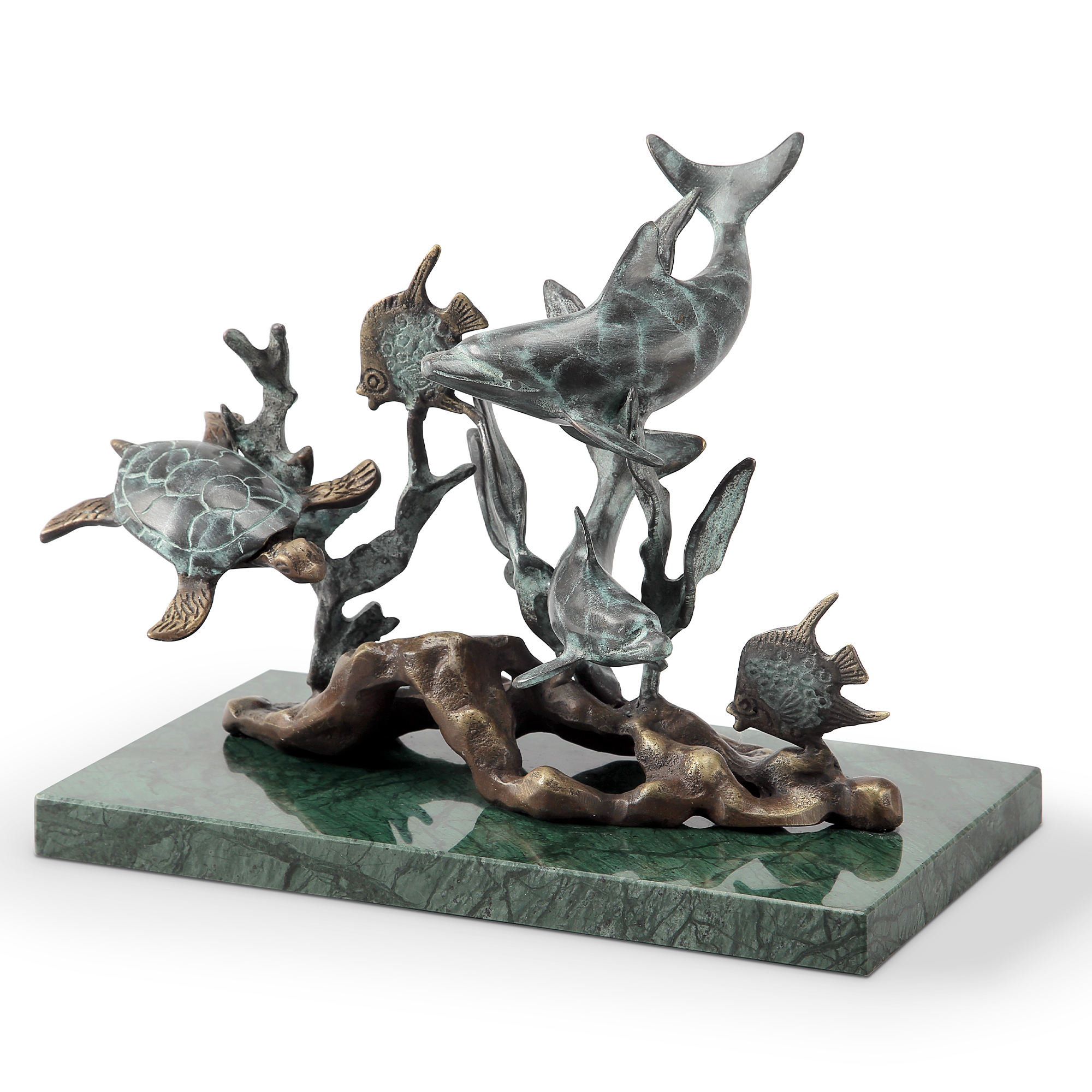 Small Dolphin Seaworld Sculpture