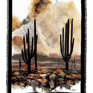 Sonoran Sentinels Tapestry Blanket