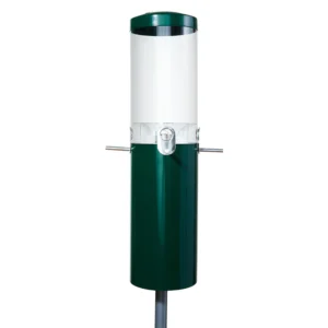 Squirrel Proof Classic Bird Feeder with Pole and Squirrel Baffle