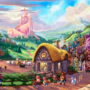 Storybook Land - 12" x 18" Wood Sign