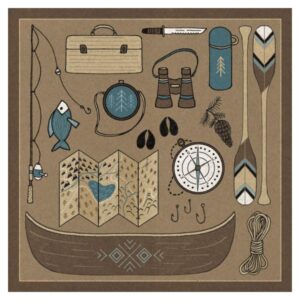 The Great Outdoors VI by Laura Marshall – 36 x 36 in. Premium Paper Print