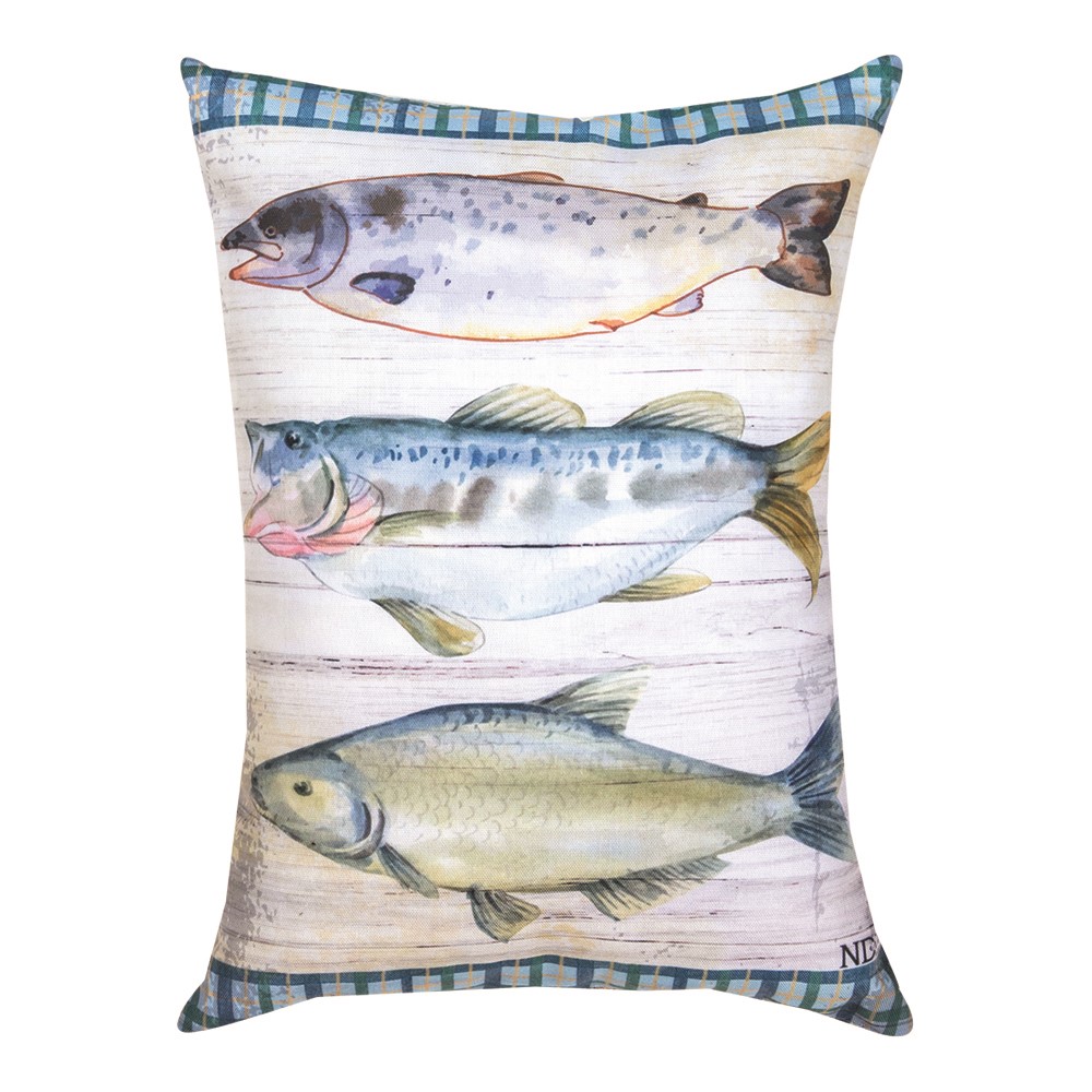 Three Fish Climaweave Pillow