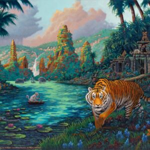 Tiger Jungle – 11″ x 14″ Art Print