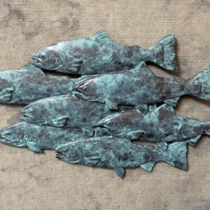 Trout Wall Sculpture by Andy Schumann