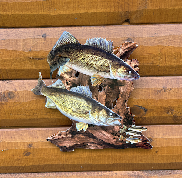 Walleye Replica Duo Wall Art