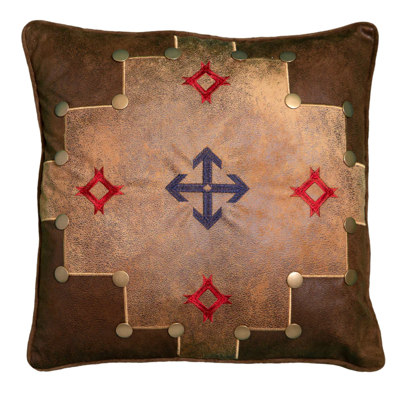 Wrangler® Arrow Rivet Pillow