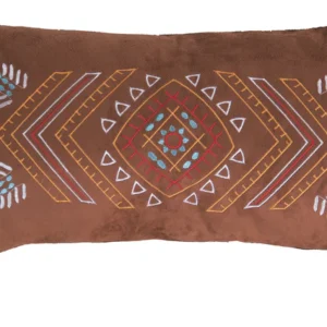 Wrangler® Embroidered Southwestern Fringe Pillow