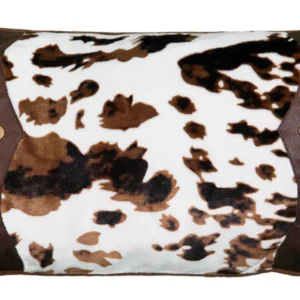 Wrangler® Hair on Hide Plush with Rivets Pillow