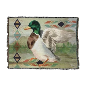 Mallard Duck Lodge Blanket