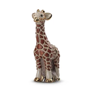 Baby Giraffe Figurine by De Rosa