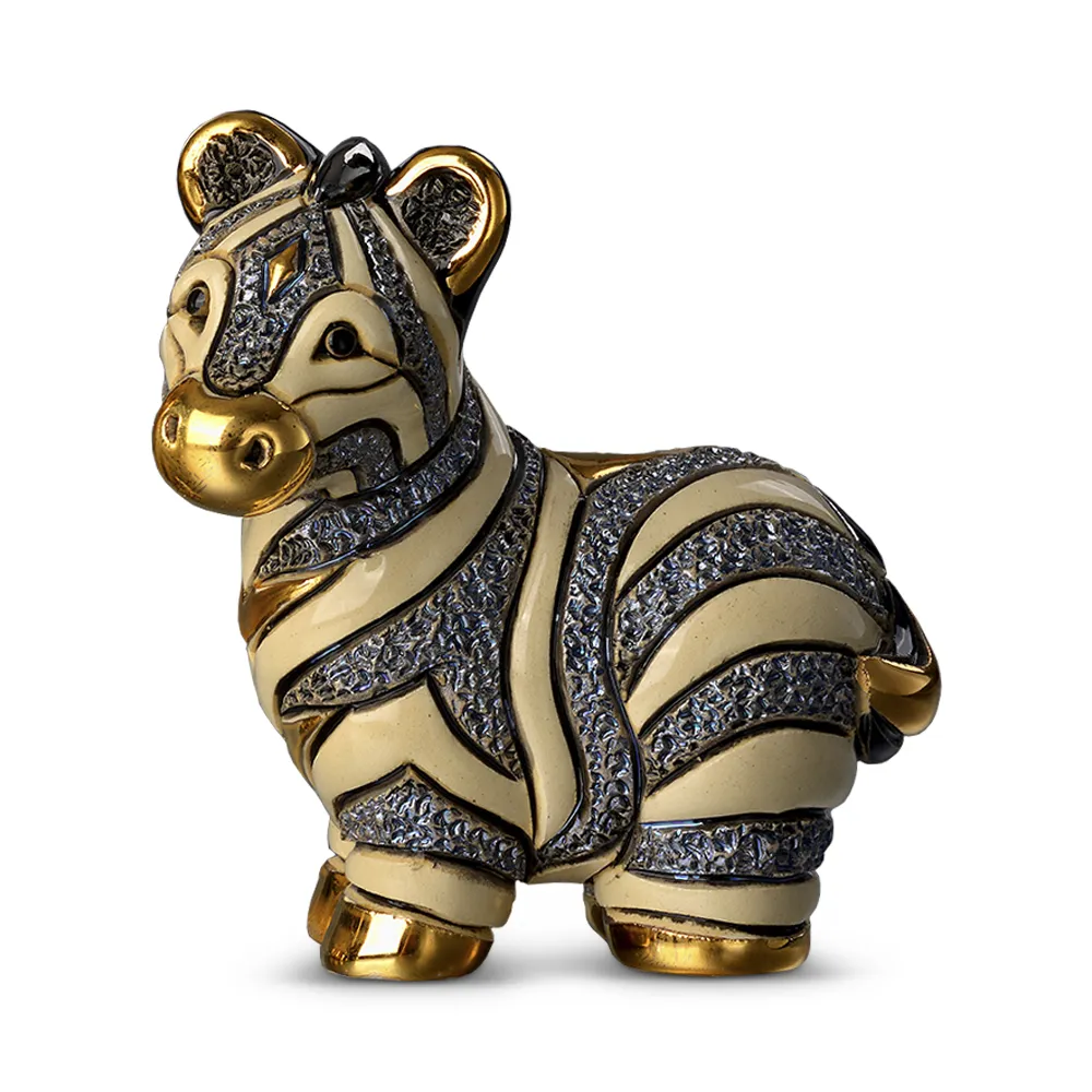 Baby Zebra Figurine by De Rosa