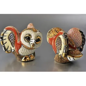 Barn Owl Figurine by De Rosa