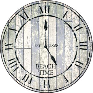 Beach Time – Distressed – Coastal Retreat Area Rug