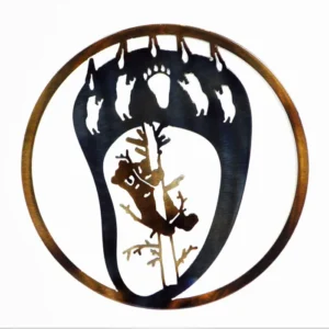 Bear Claw – Small Circle Art