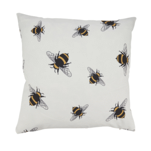 Bumble Bee Outdoor Pillow - Poly Filled 18″ x 18″