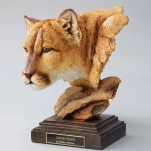Canyon Watch Cougar - Sculpture