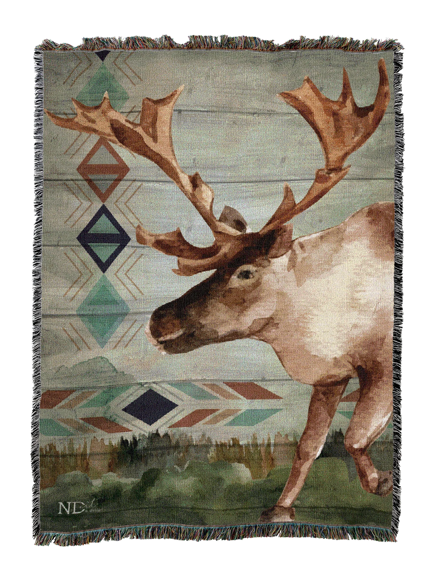 Caribou Lodge Blanket