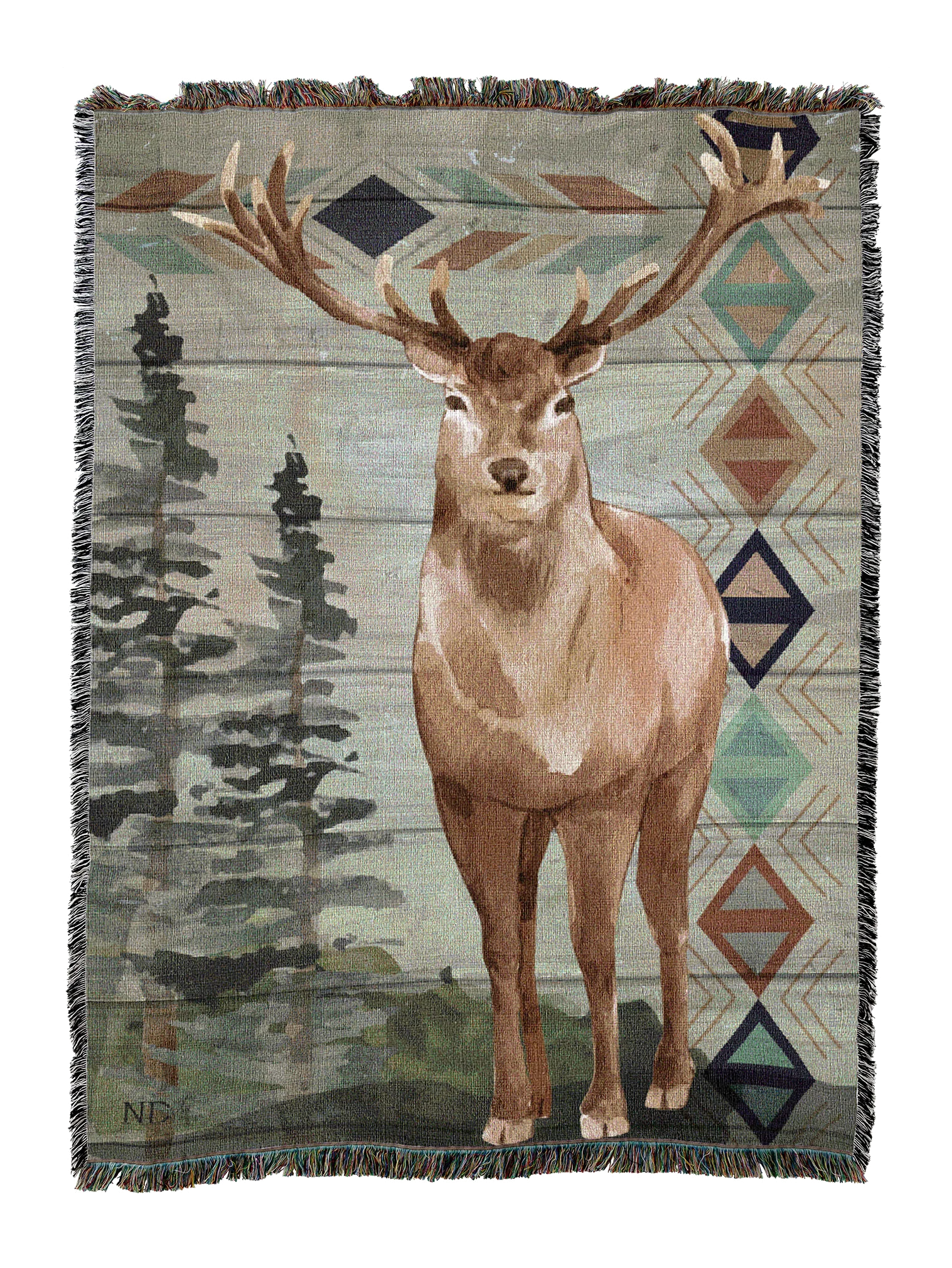 Elk Lodge Blanket