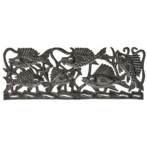 Fish on the Ocean Floor Wall Art 23" x 9"