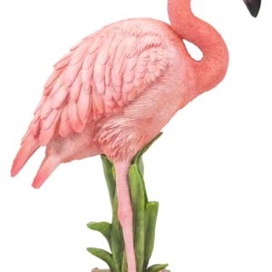 Flamingo Standing Statue Figurine
