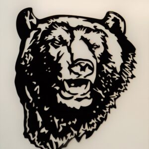 Great Bear Metal Wall Decor