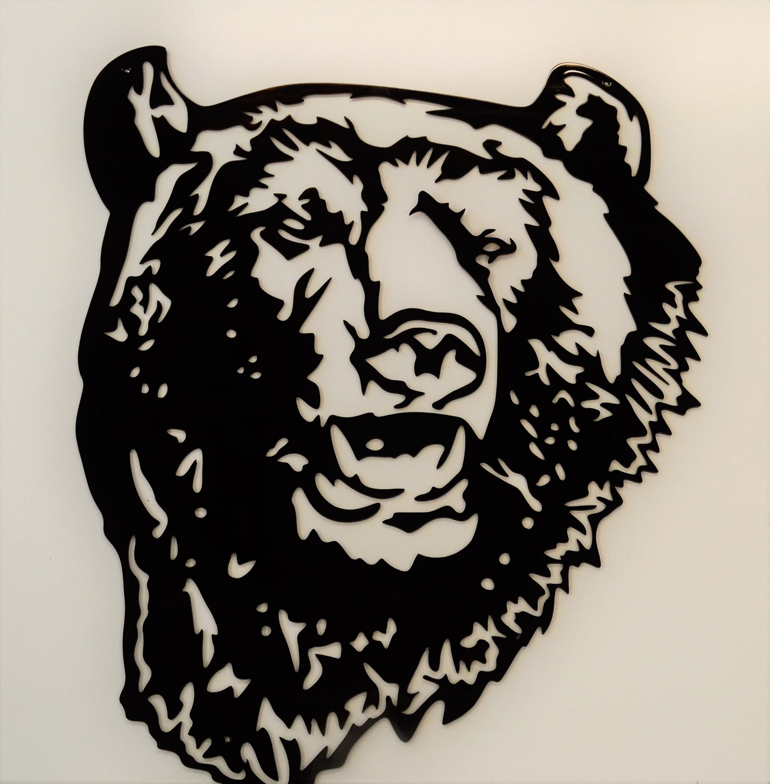 Great Bear Metal Wall Decor