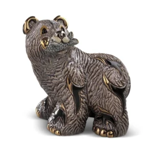 Grizzly Bear Figurine by De Rosa