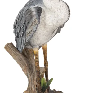 Heron Standing Statue Figurine