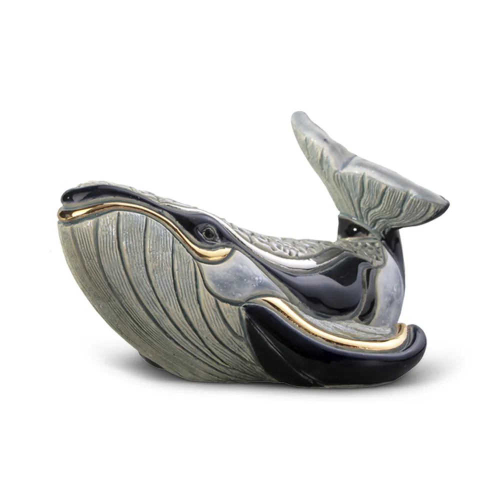 Humpback Whale Figurine by De Rosa