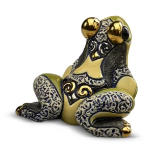 Jumping Frog Figurine by De Rosa