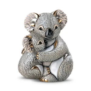 Koala with Baby Figurine by De Rosa
