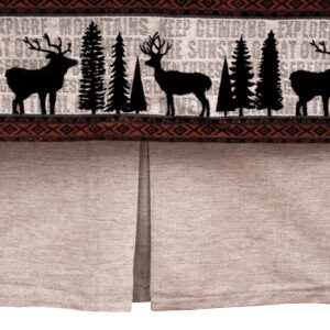 Lazy Lodge Bed Skirt