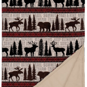 Lazy Lodge Throw – 55×72