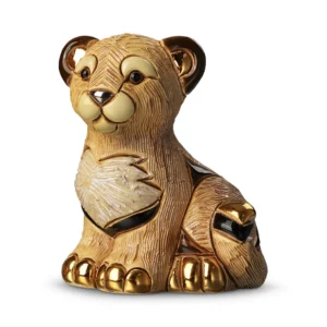 Lion Cub Figurine by De Rosa