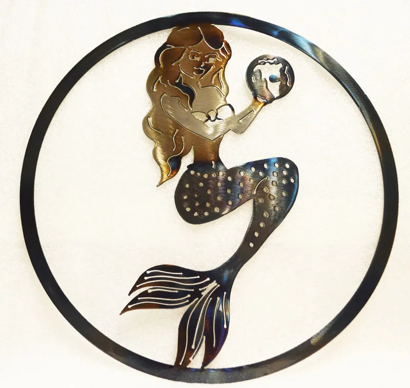 Mermaid Circle Art