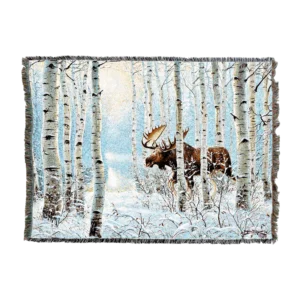 On the Move Blanket - Moose