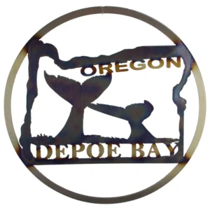 Oregon Depoe Bay Circle Art