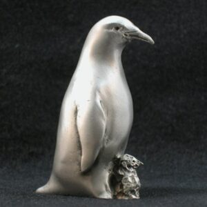 Penguin Pewter Figurine by Andy Schumann