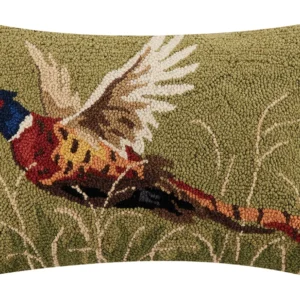 Pheasant Hook Pillow 14X22
